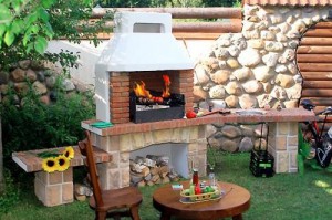 Строительные работы. Кирпичный мангал